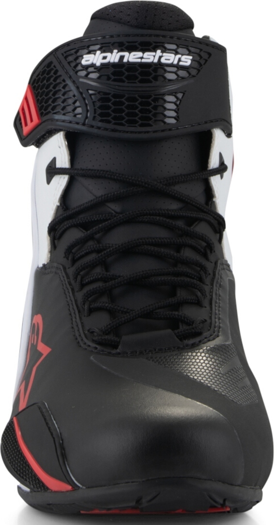 Alpinestars Faster-4 Motorcykel Skor svart/vit/rött 6,5 Figur 7