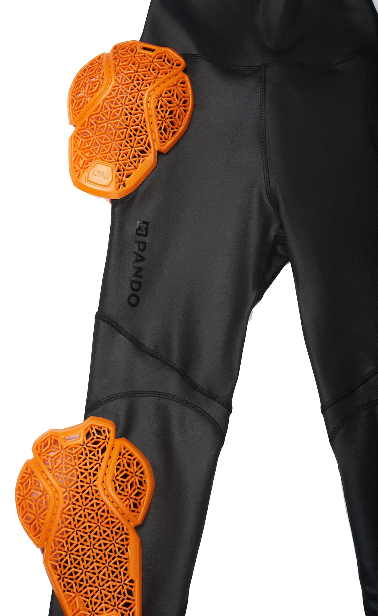 Pando Moto Tora Black Dames Motorleggings L Figuur 12