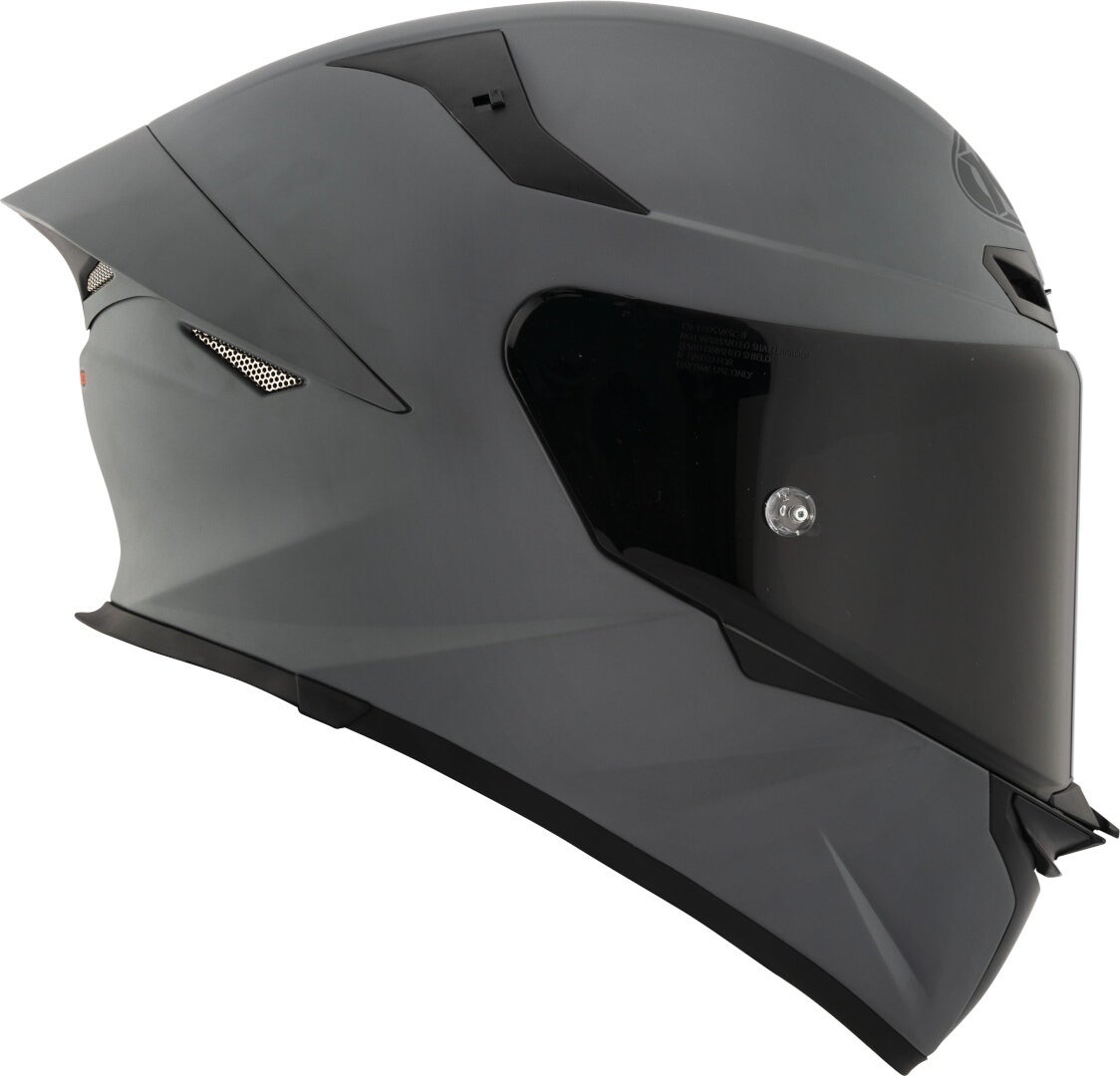 KYT TT-Revo Plain Helm grau matt M (57/58) Abbildung 5