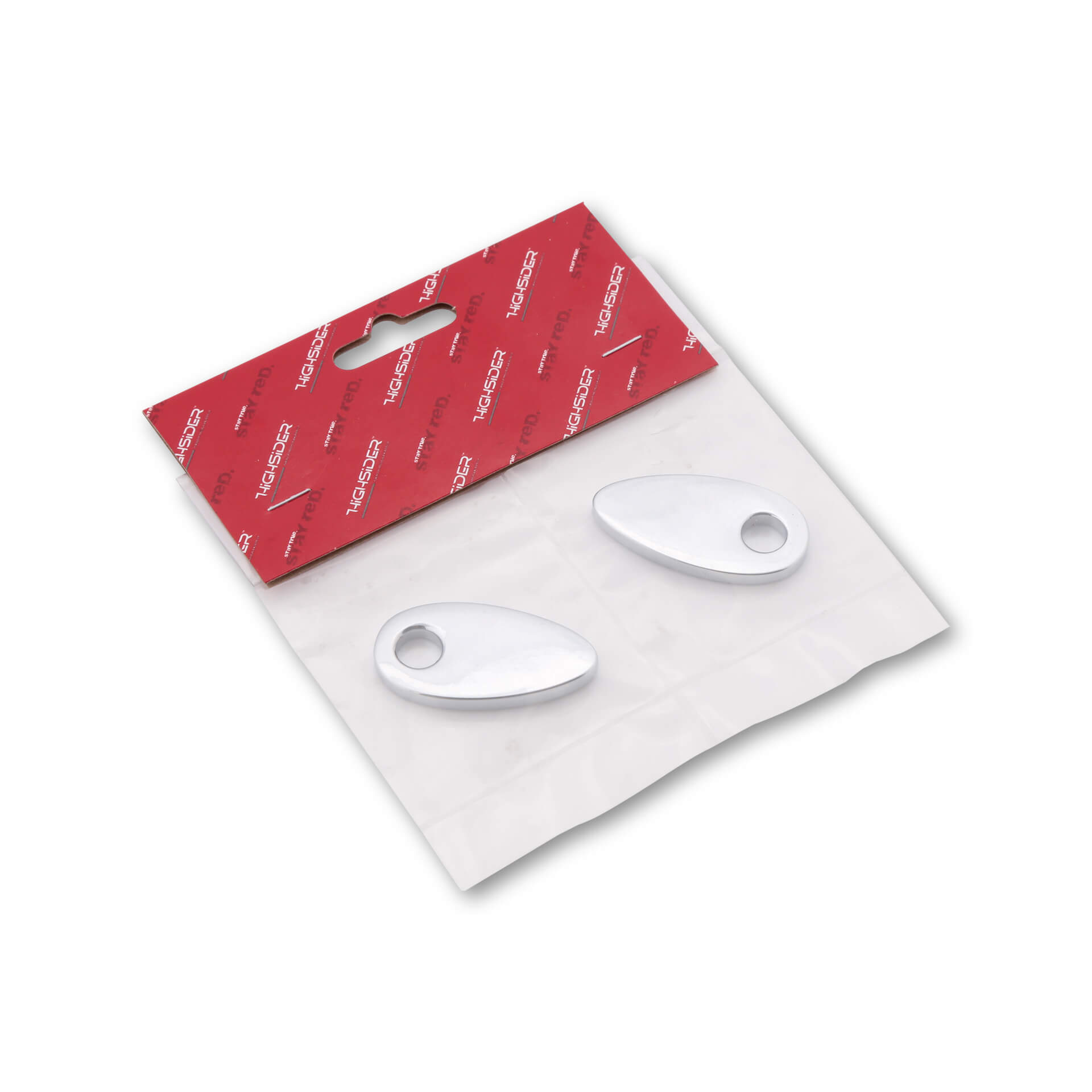 HIGHSIDER Montageplatten INDY SPACER Alu für Harley-Davidson Krom Figur 3