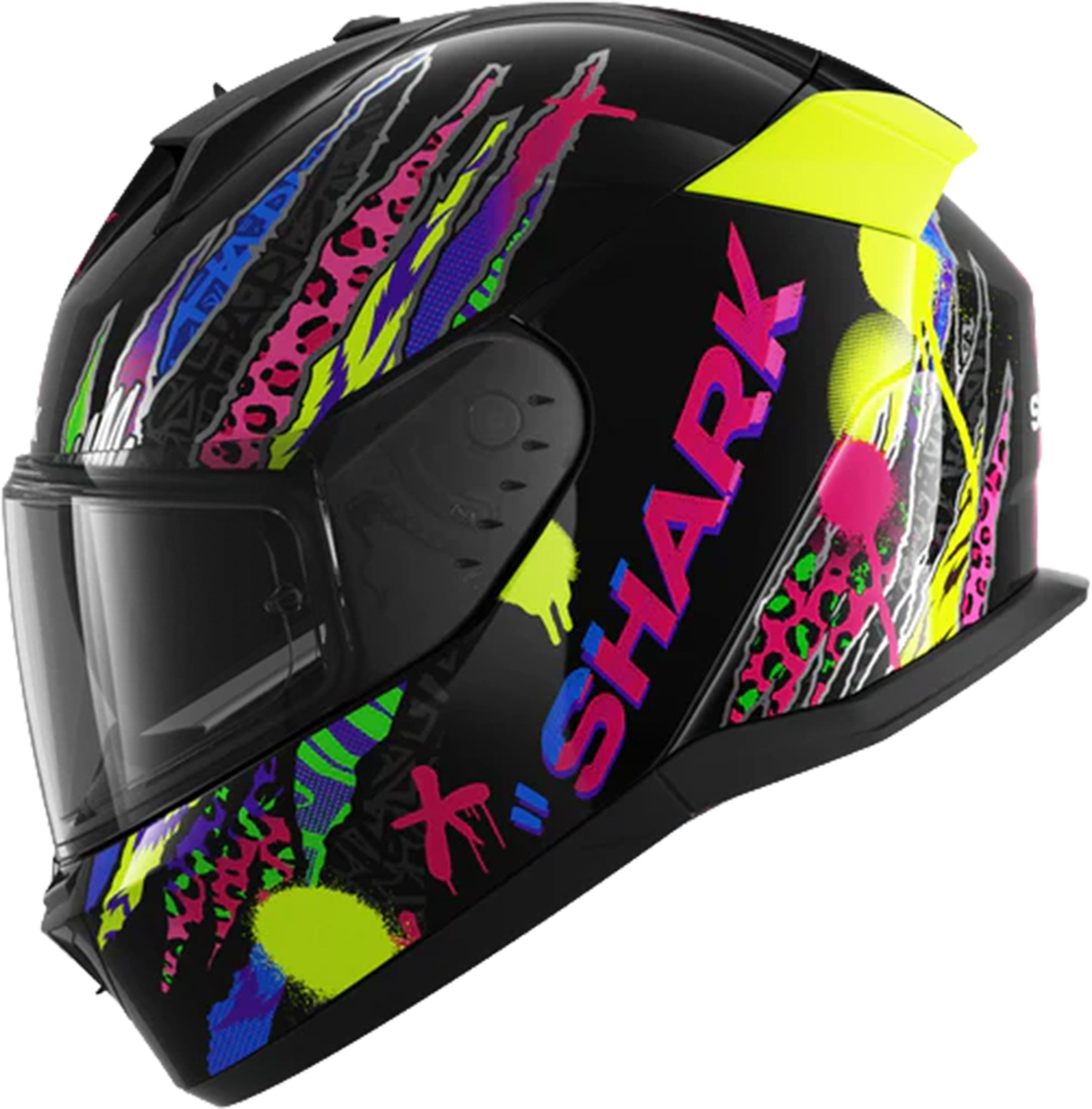 Side view of Shark D-Skwal 3 Fawn Helmet