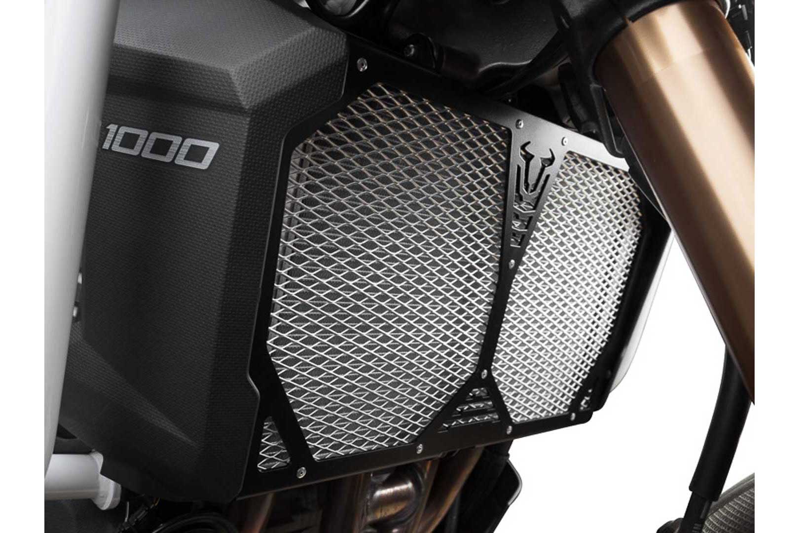 Protecție pentru radiator SW-Motech - Negru/argintiu. Kawasaki Versys 1000 (12-18). Figura 2