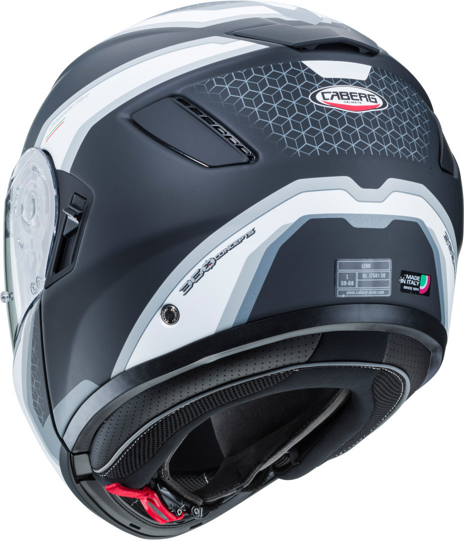 Caberg Levo Sonar Casco nero/grigio/bianco M (57/58) Figura 2