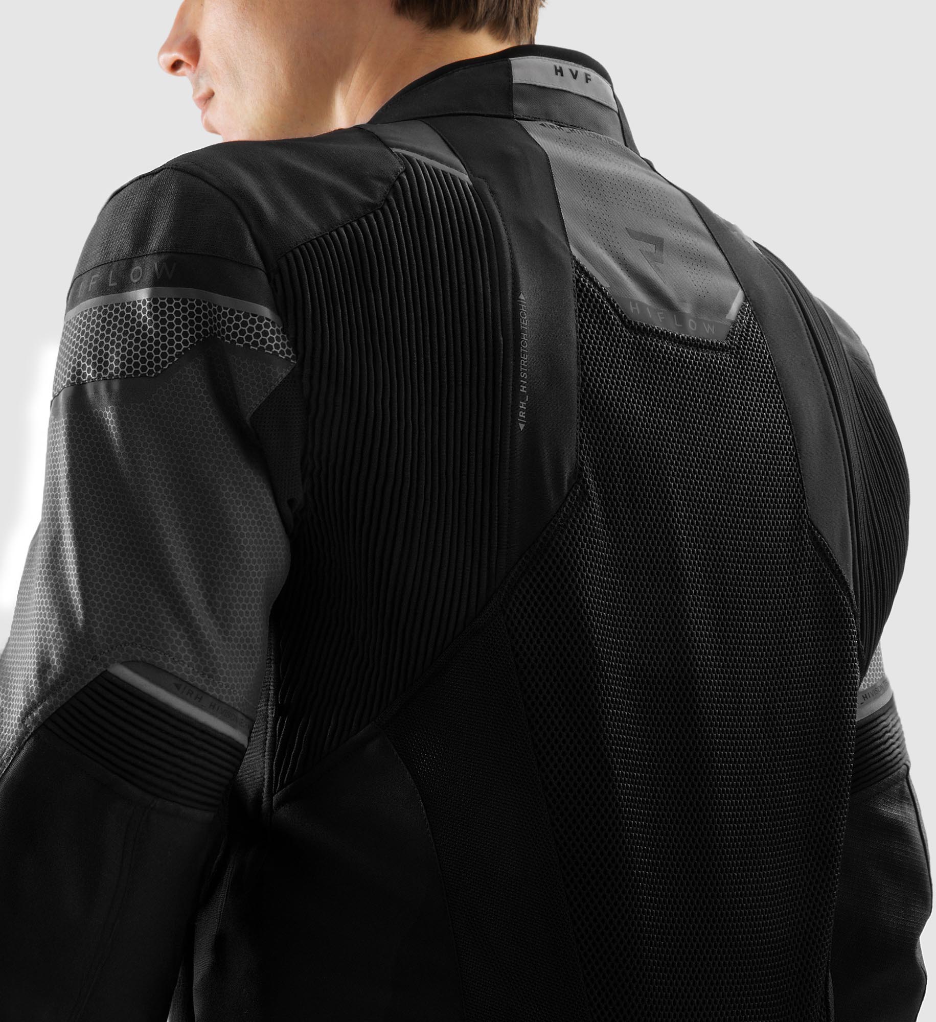 Rebelhorn Hiflow 5 waterproof Motorcycle Textile Jacket black 4XL Figure 5