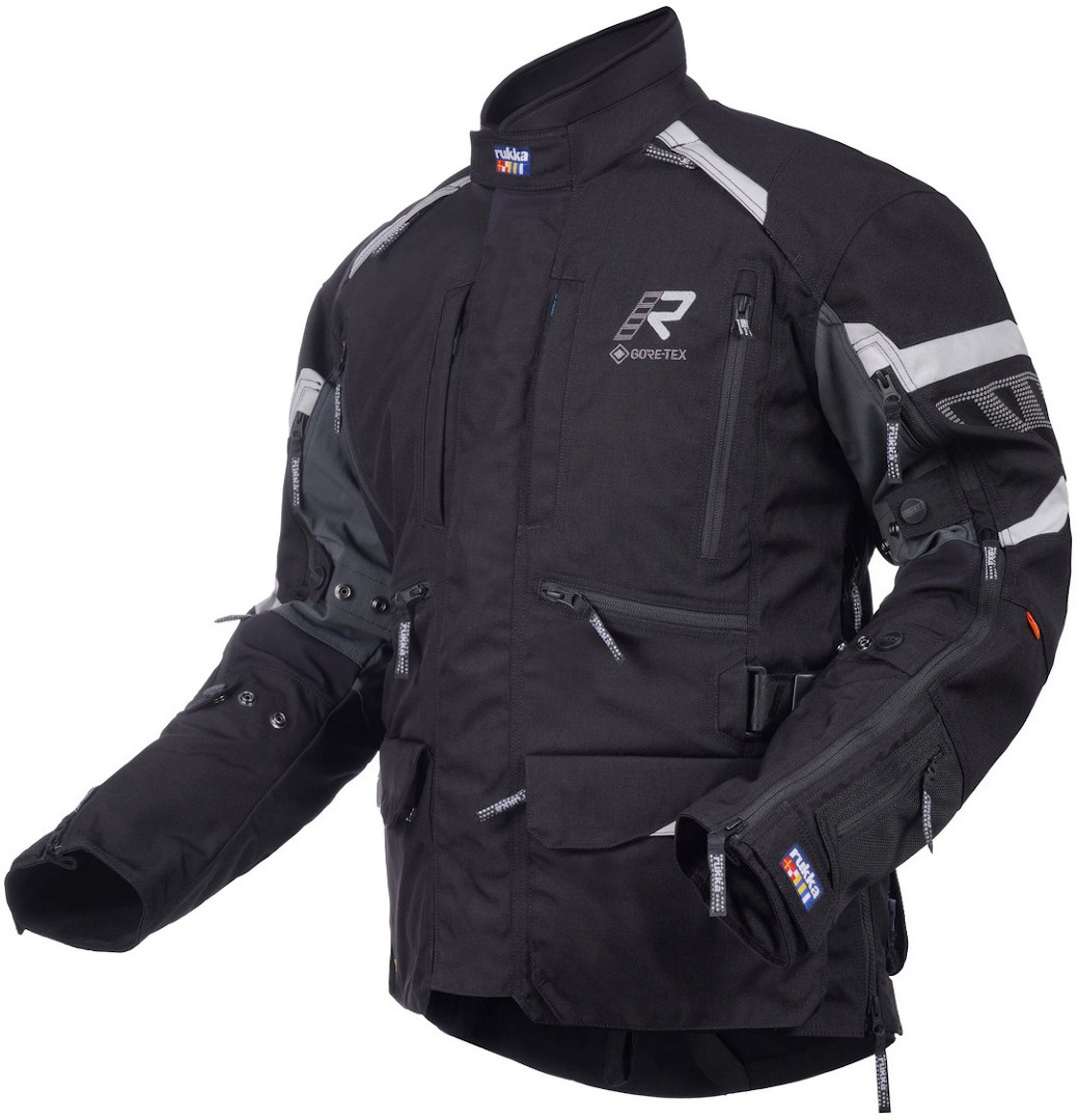 Rukka Madagasca-R Jachetă textilă pentru motociclete Negru/gri 58 Figura 1