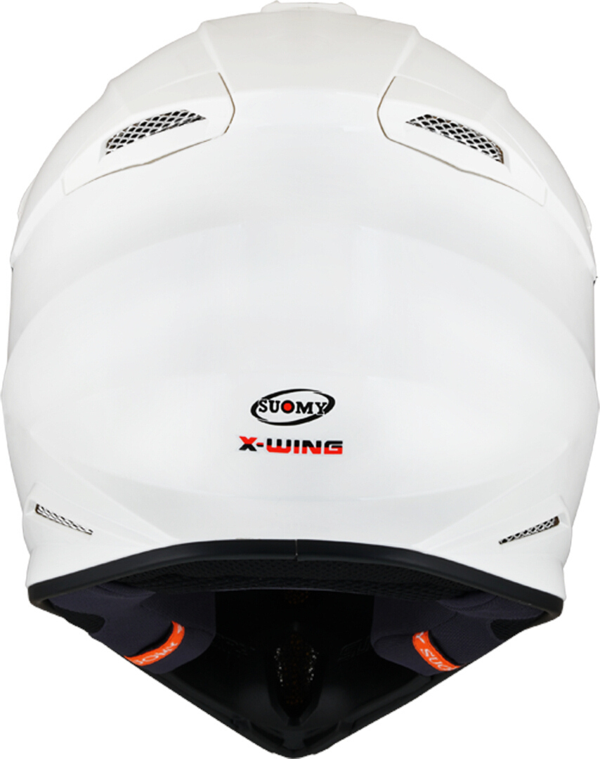 Suomy X-Wing Plain E06 Motorcross Helm Wit Verlies (59/60) Figuur 4