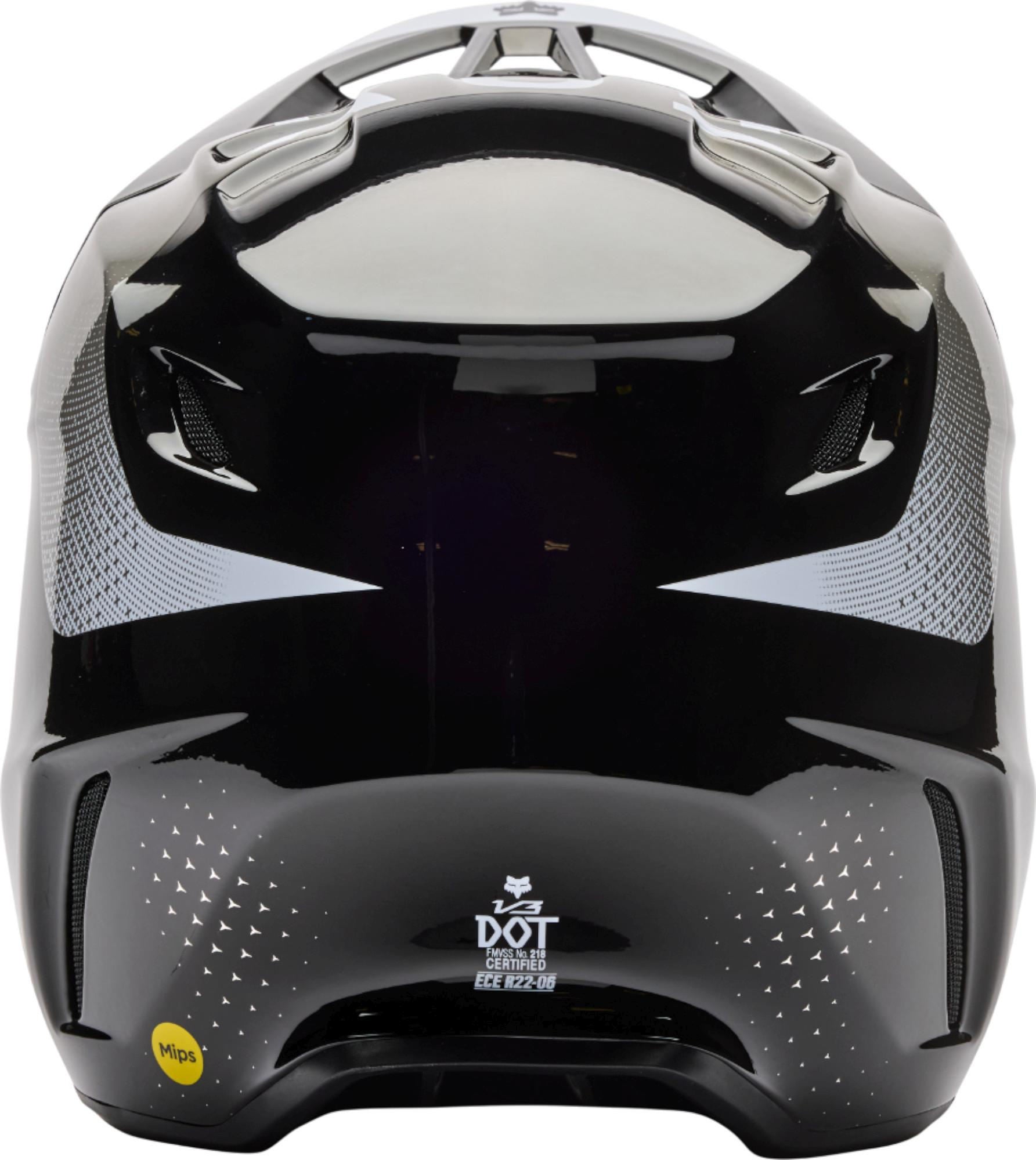 FOX V3 Tine Casque de motocross noir M (57/58) Figure 5