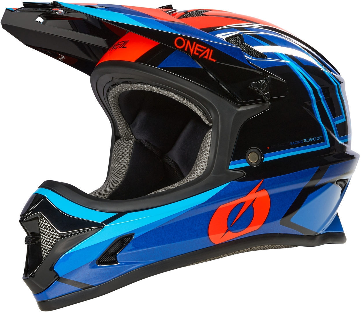 Oneal Sonus Split V.23 Downhill Helm blau/rot S (55/56) Abbildung 1