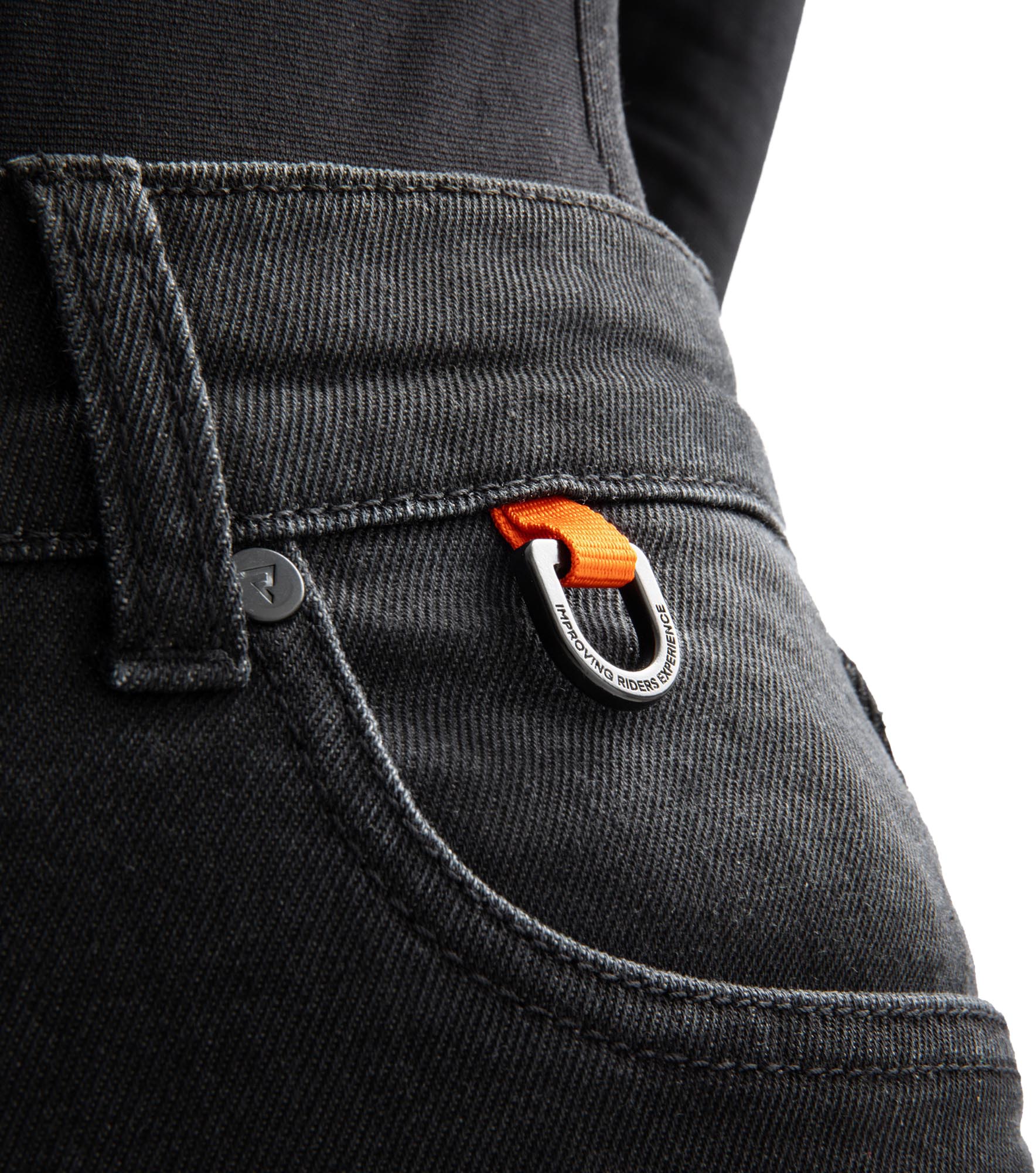 Side view of Rebelhorn Bronco Ladies Motorcycle Jeans