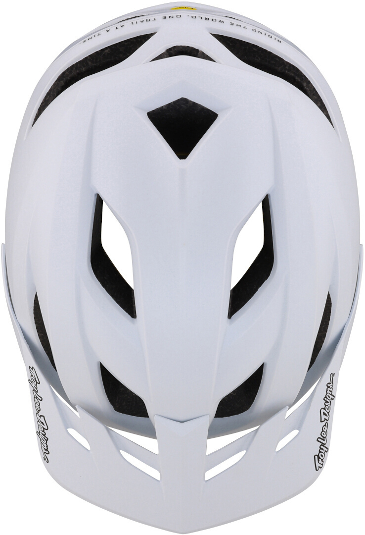 Troy Lee Designs Flowline MIPS Orbit Capacete de bicicleta da juventude Branco 48-53 cm Figura 2