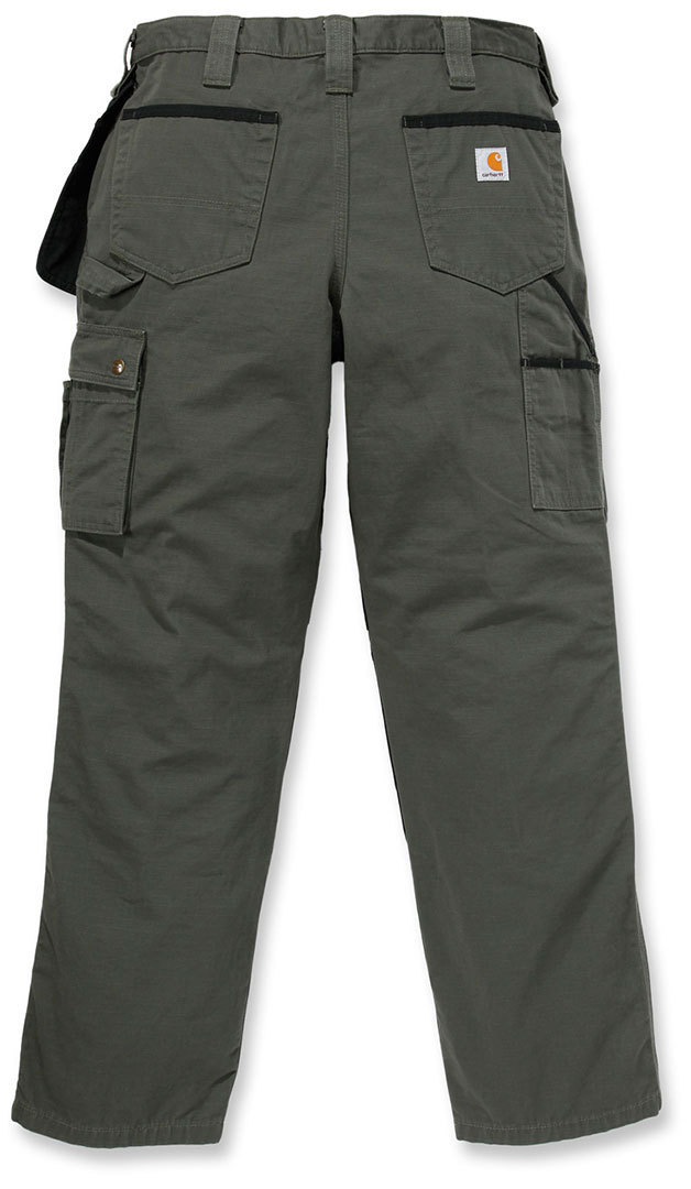 Carhartt Multi Pocket Ripstop 바지 짙은 녹색 28 L34 그림 2