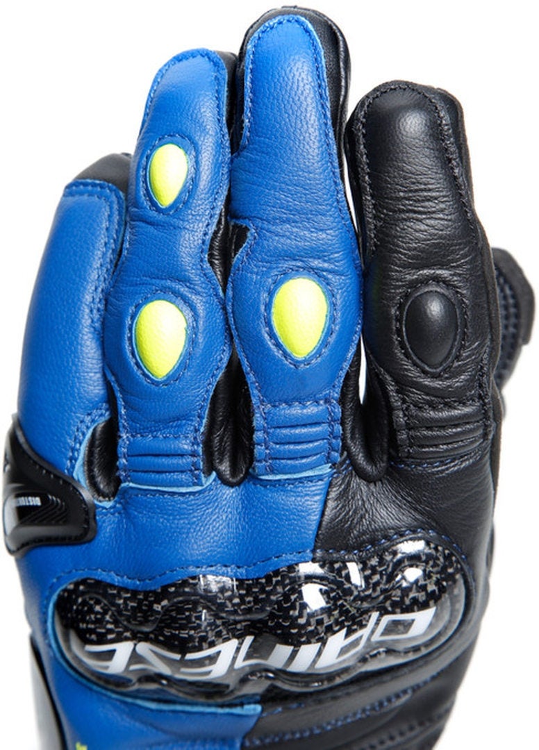 Dainese Carbon 4 Short Motorcykelhandsker blå/sort L Figur 9