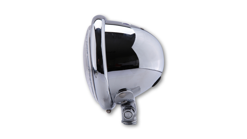 HIGHSIDER smart 4 1/2 tums spotlight Bates Style Chrome E-godkänd (1st) Figur 3