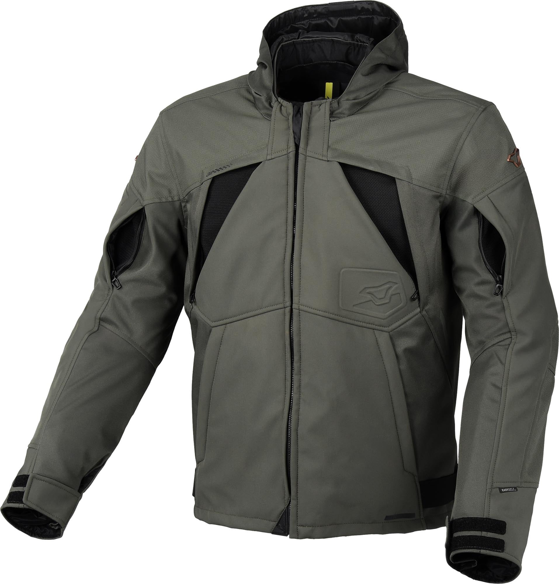 Macna Territor 2.0 vattentät motorcykeltextiljacka Grön 3XL Figur 2