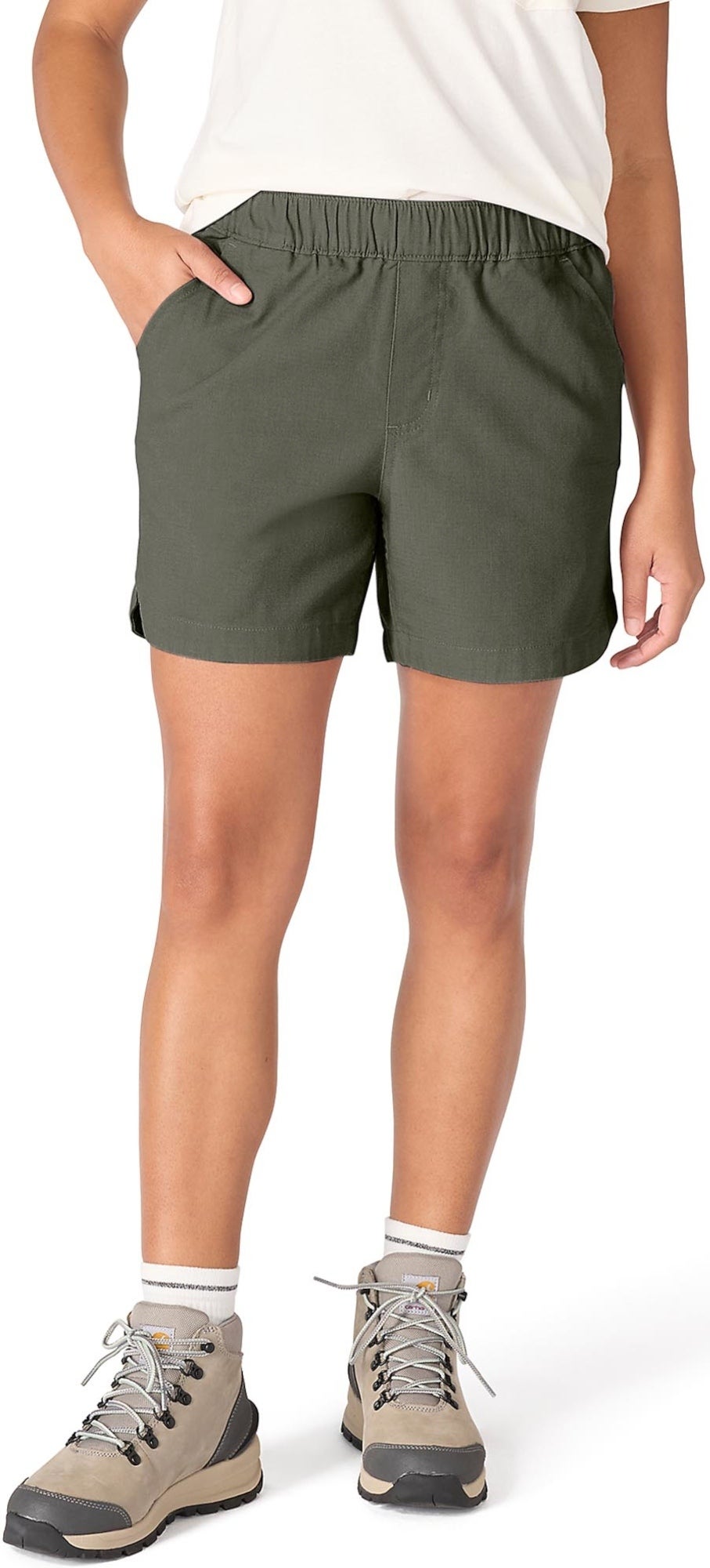 Carhartt Force Ripstop Damshorts Oliv S Figur 3