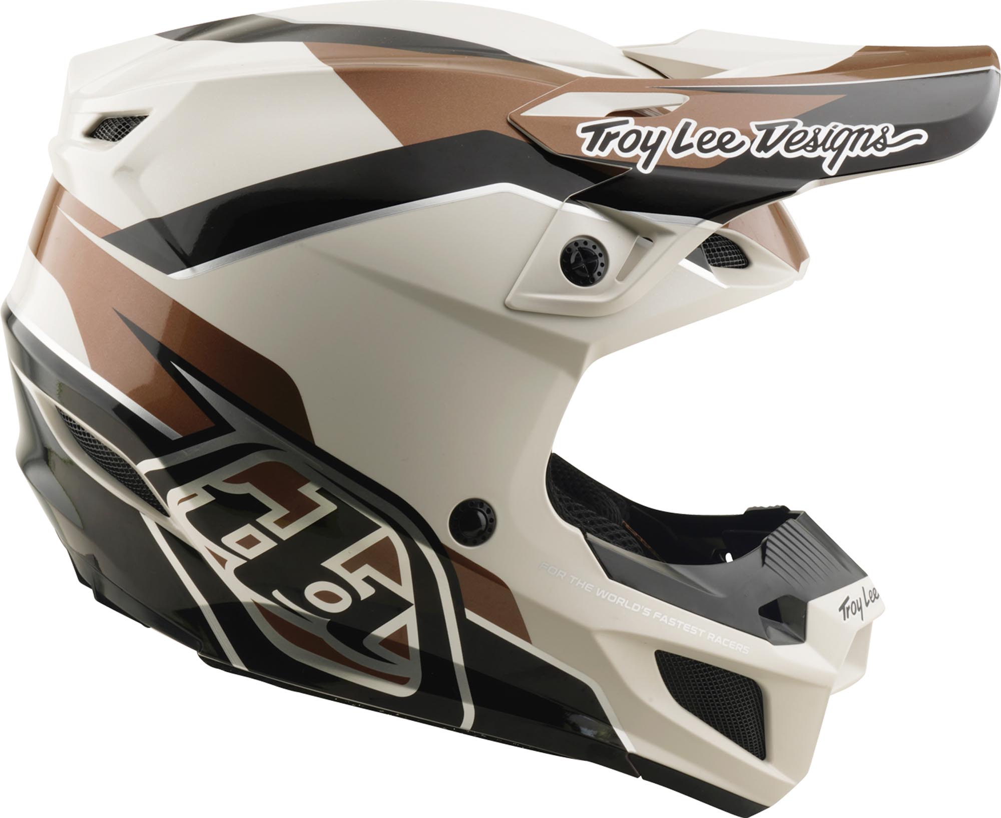 Troy Lee Designs SE5 Polycarbonate MIPS Stand Motocross Helm hellgrau XXL (62/63) Abbildung 3