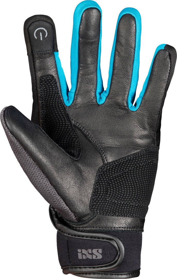 IXS Evo-Air Damer Motorcykel Handsker sort/blå L Figur 2