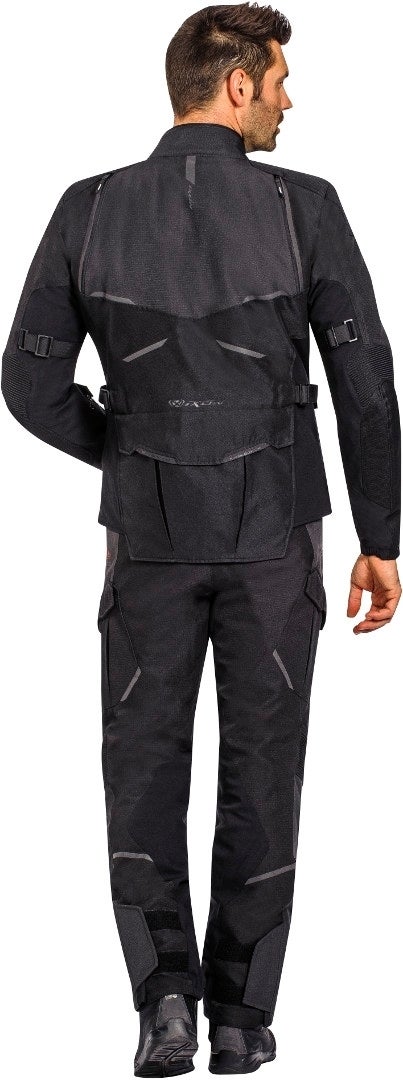 Ixon Eddas Motorcycle Textile Pants black/grey XXL Figure 4
