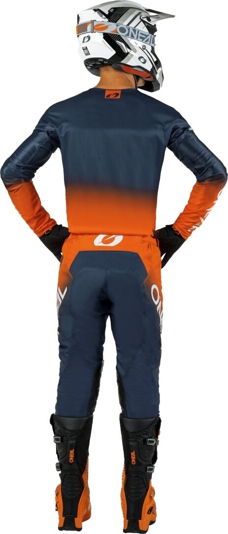 Oneal Mayhem Hexx Motocross Pants blue/orange 36 Figure 4