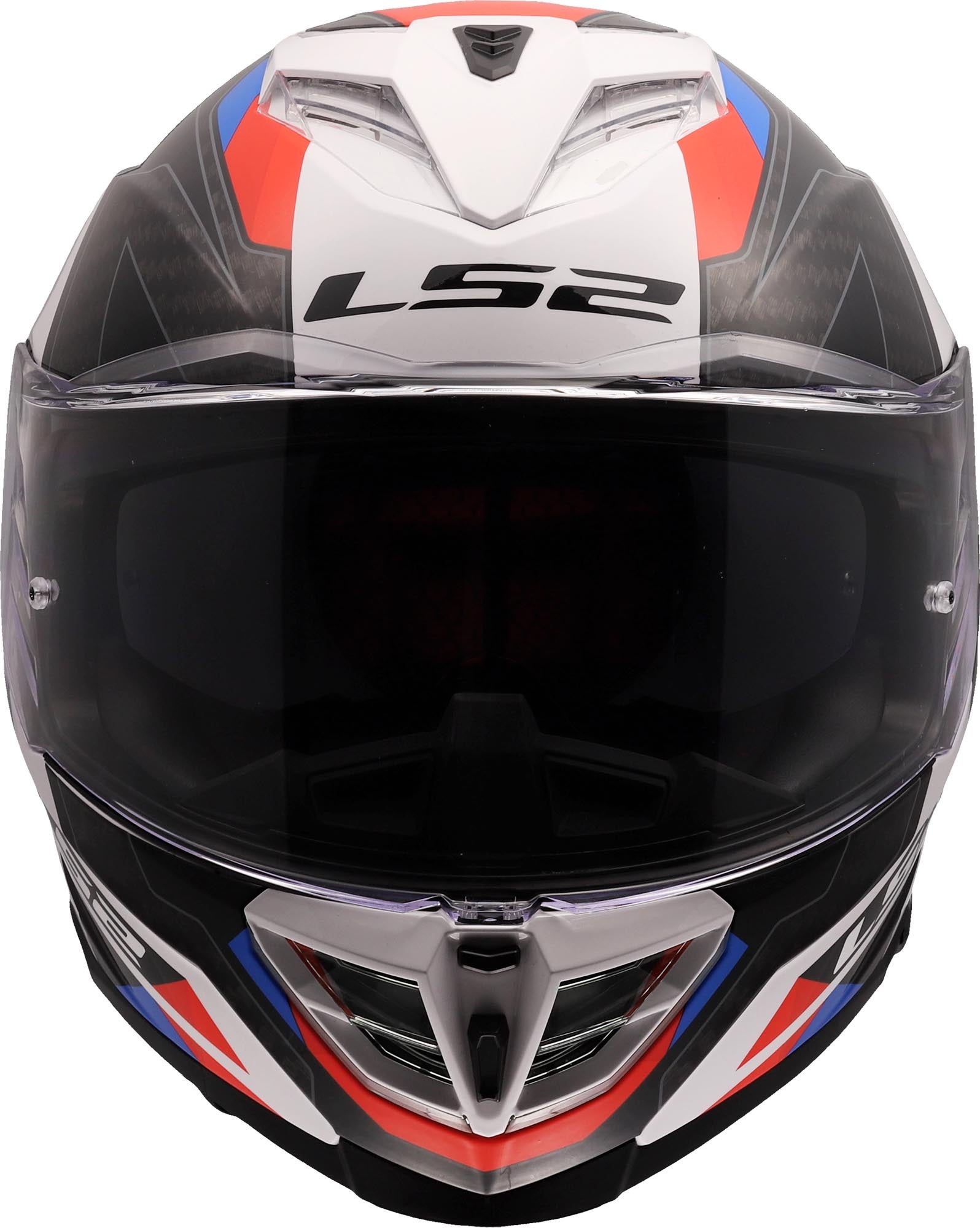 LS2 FF818 Storm III Sporty Helm weiß/blau/rot XXS (51/52) Abbildung 9
