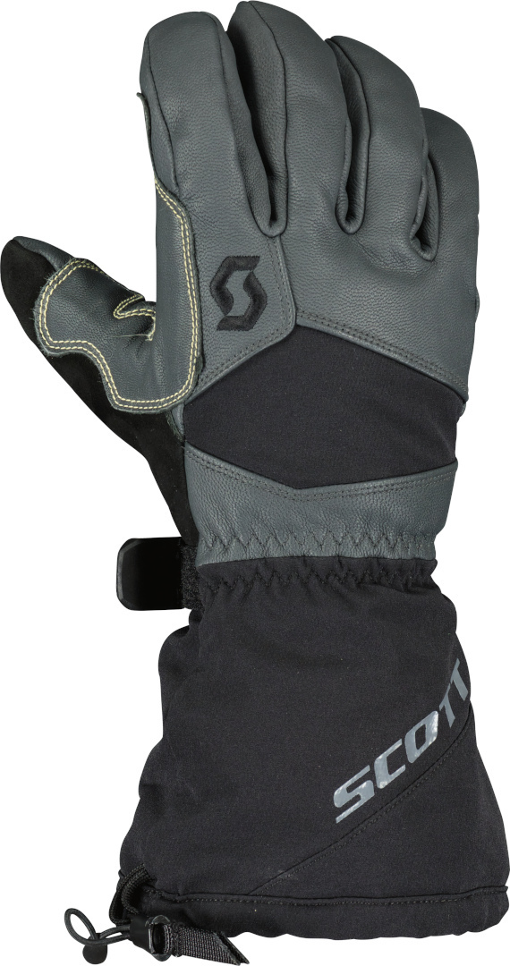 Scott Explorair Plus GTX Long Snowmobile Gloves black/grey S Figure 2