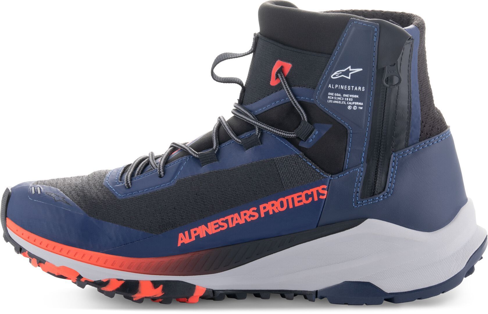 Alpinestars Speedforce XR Motorcykel sko blå/sort/rød 12 Figur 6