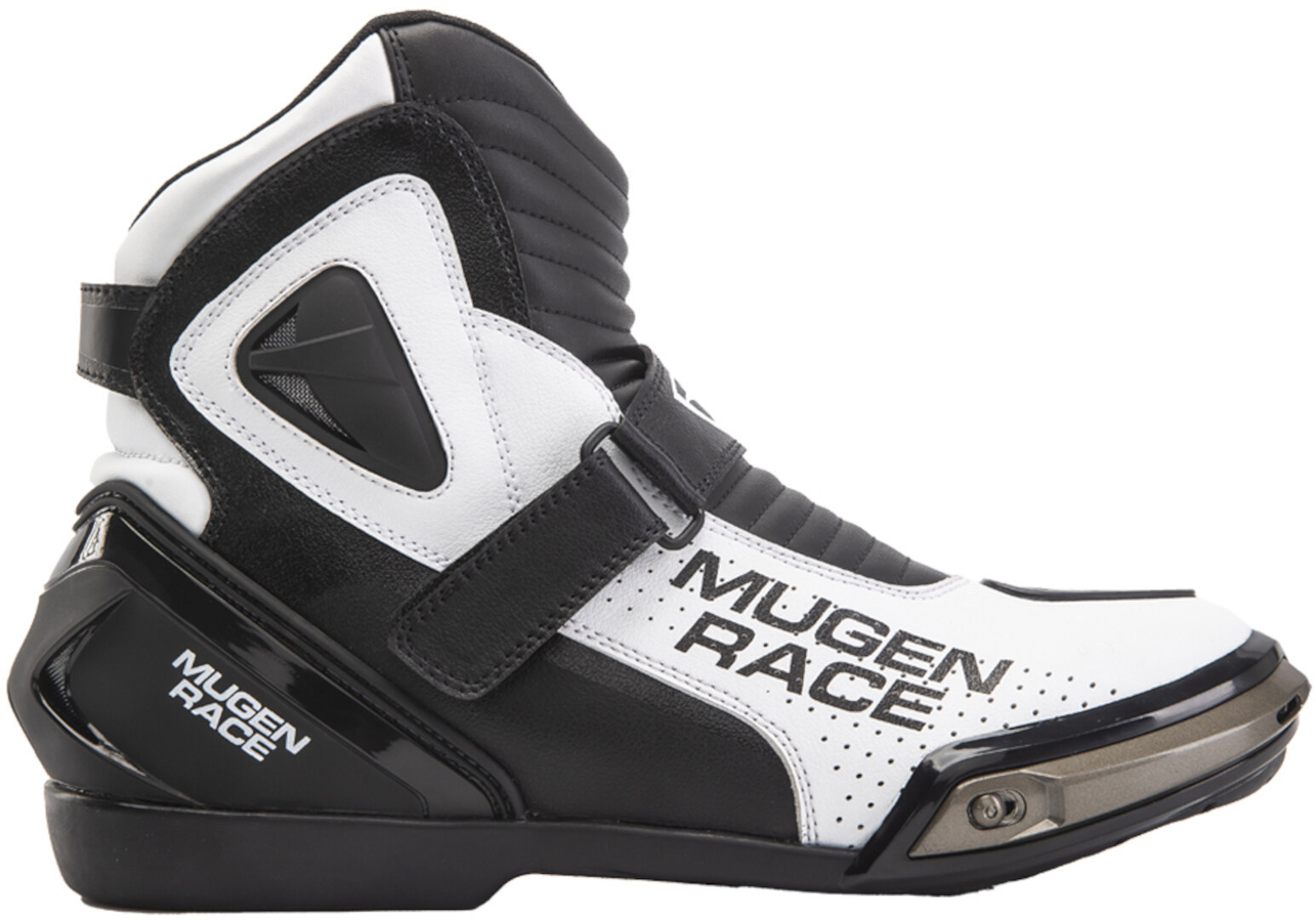 MUGENRACE Hurry bottes de moto perforées Noir/Blanc 36 Figure 2