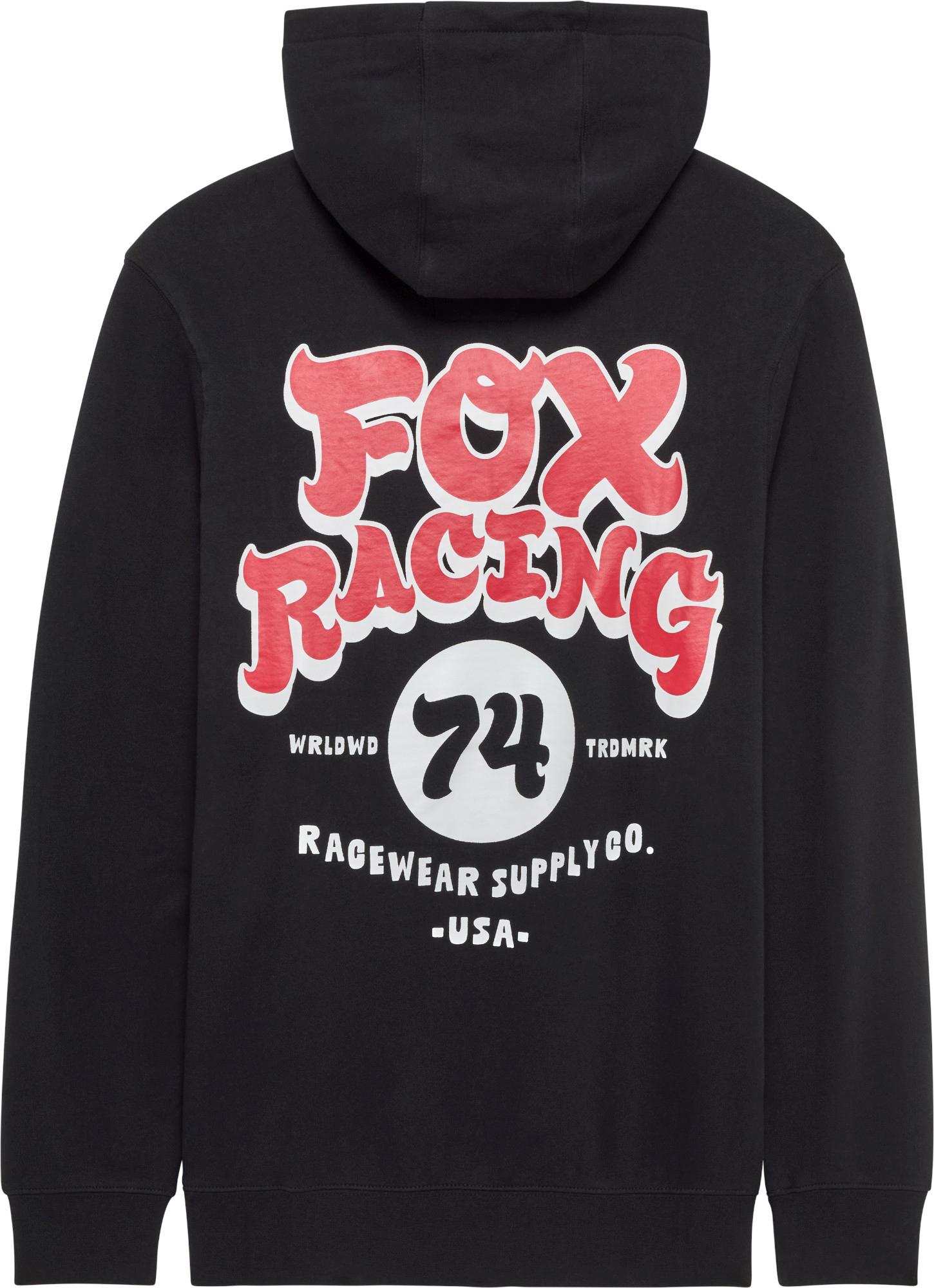 FOX Racewear 帽 衫 黑/白/红 2XL 图2