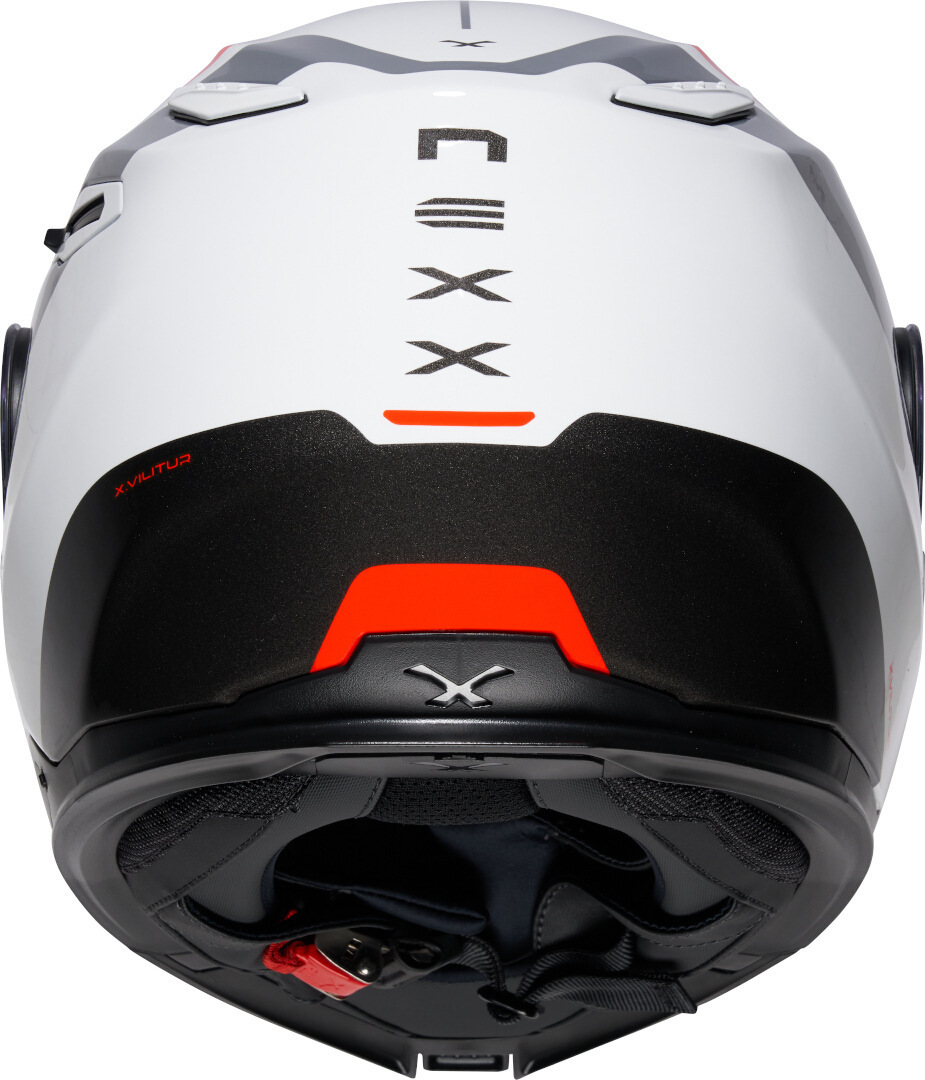 Nexx X.Vilitur Stigen Cască alb/gri/roșu XXL (63/64) Figura 2