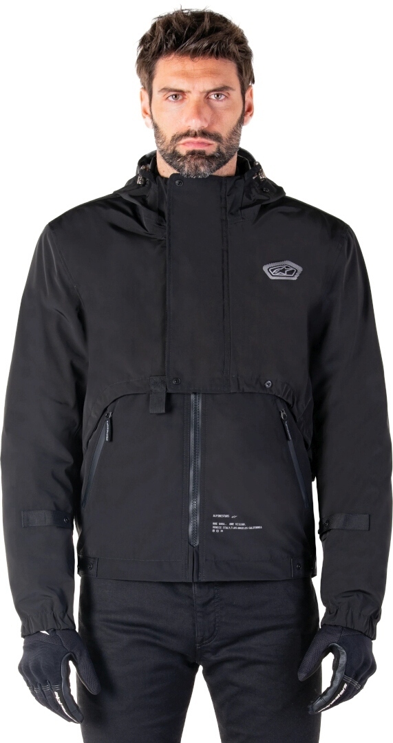 Alpinestars Mootant WP waterproof Motorcycle Textile Jacket black L Figure 3