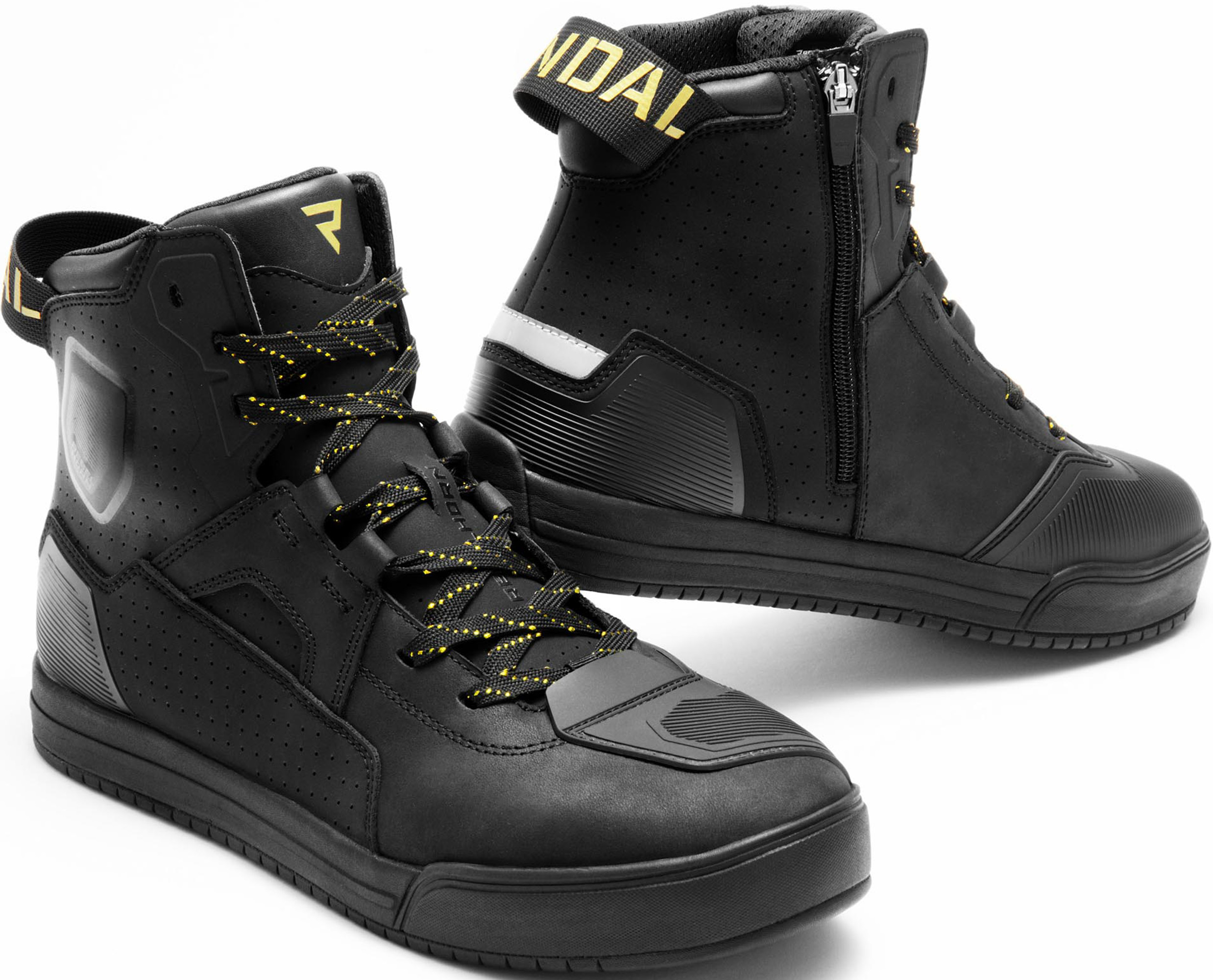 Rebelhorn Vandal 2 Pantofi de motocicletă pentru femei Negru/Auriu 40 Figura 1