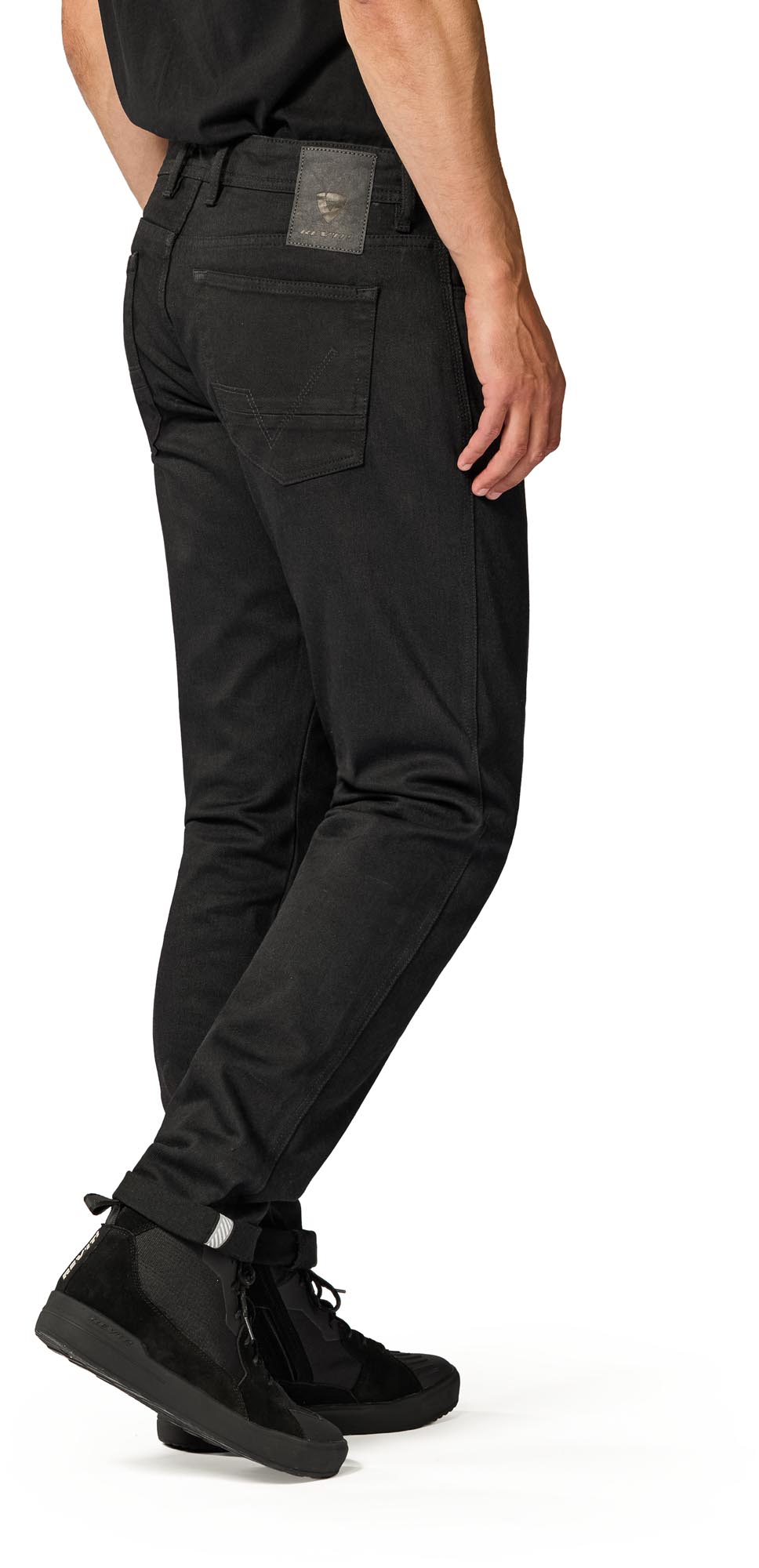 Revit Keegan Tapered Motorcykeljeans Sort 34/32 Figur 4