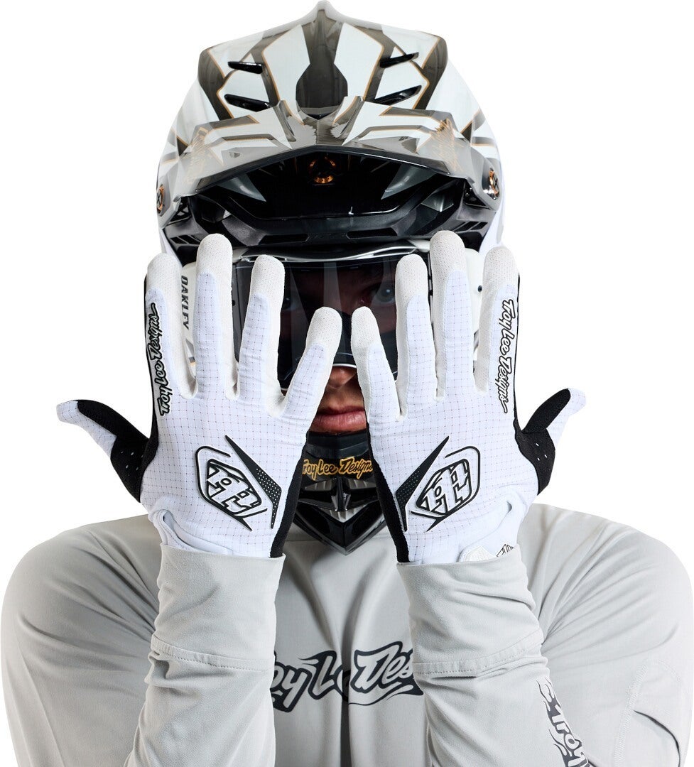 Troy Lee Designs Air Mono Luvas de motocross Branco M Figura 19
