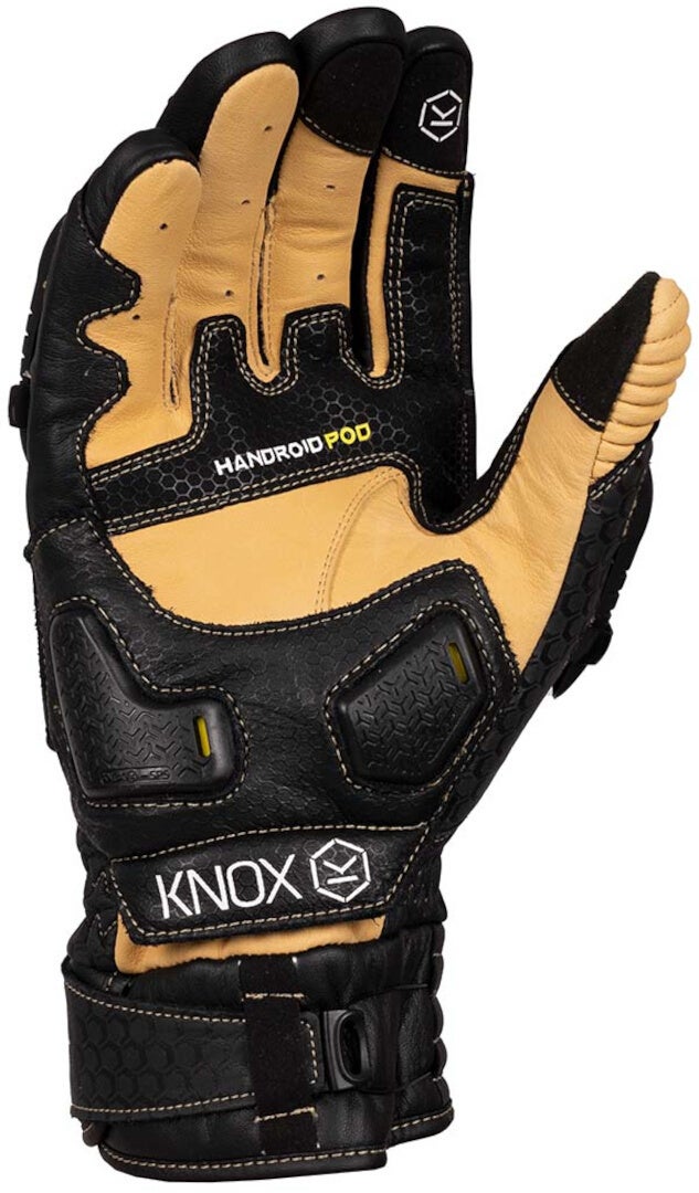 Knox Handroid POD MK5 Motorcykel handsker Sort/sand M Figur 2