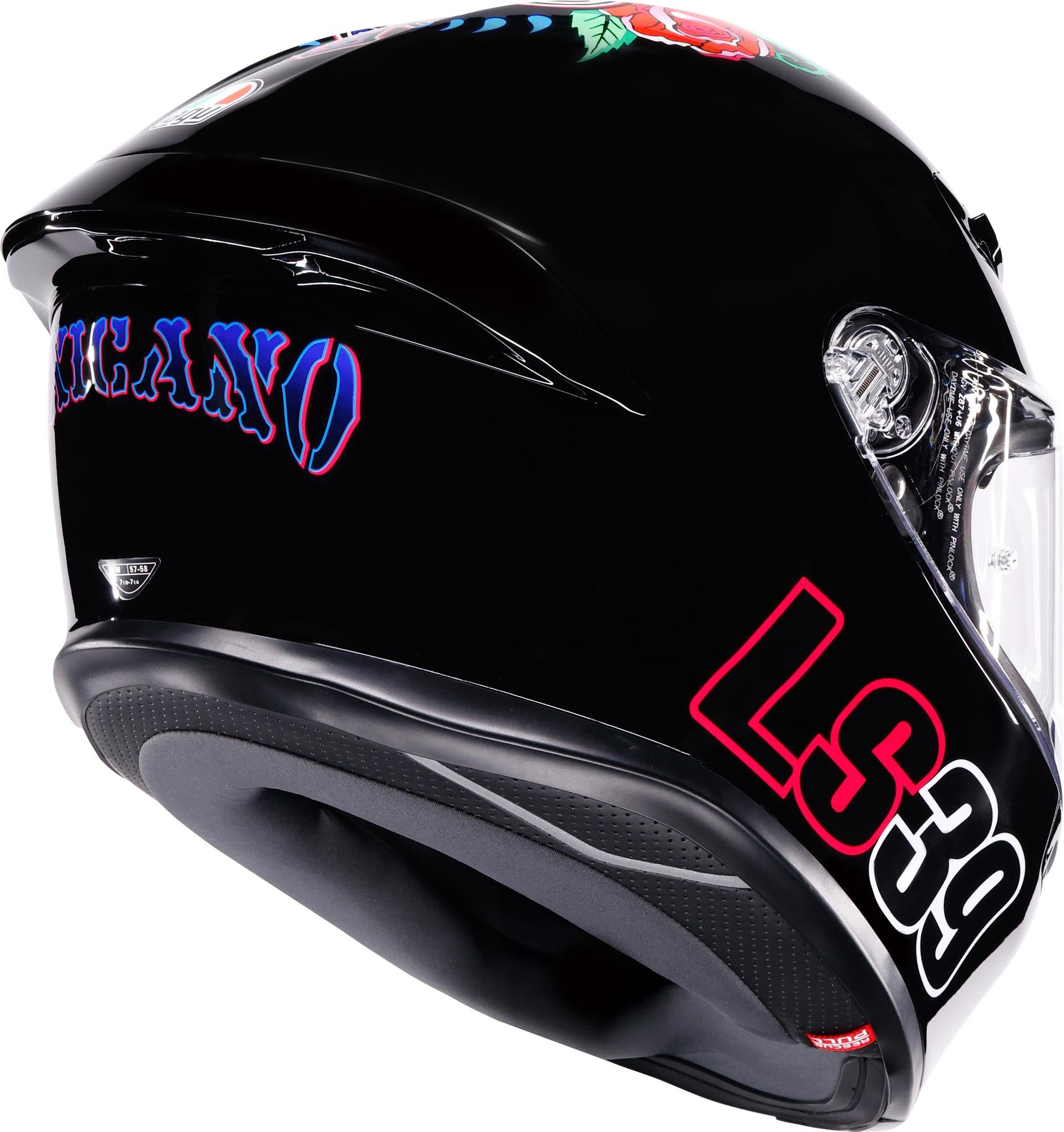 AGV K6 S Salom Tribute Casco XXL (63/64) Figura 6