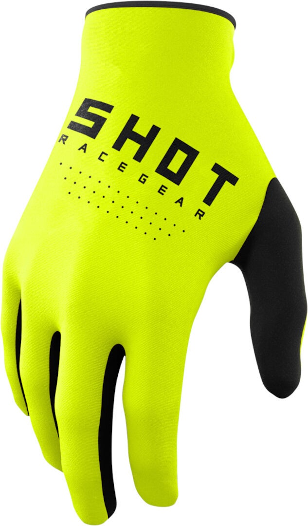 Shot Draw Motocross handsker neongul 8 Figur 1