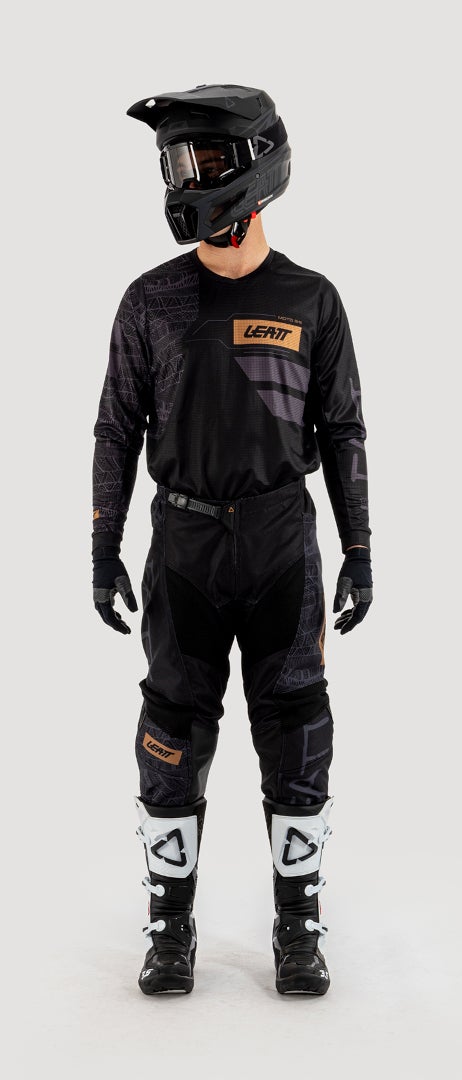 Leatt 3.5 Ride Kit Mosaic 2025 Set Maglia e Pantaloni Motocross nero/marrone L Figura 6