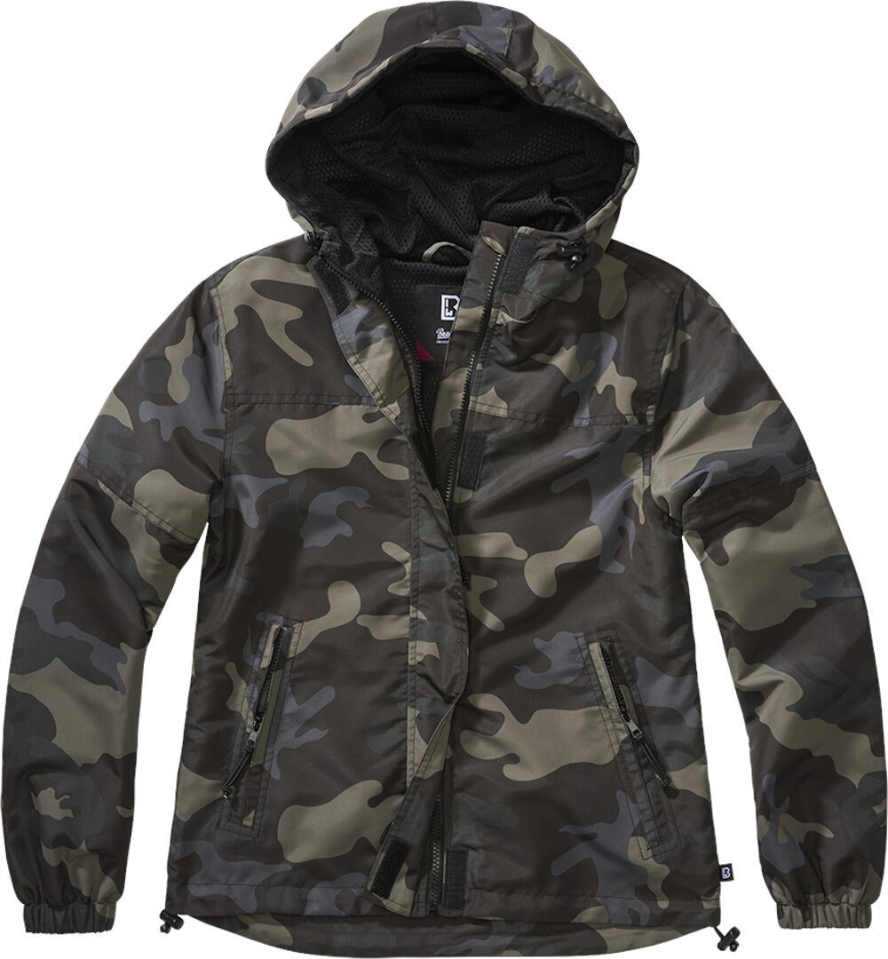 Brandit Summer Windbreaker Damen Jacke dunkles camouflage L Abbildung 1