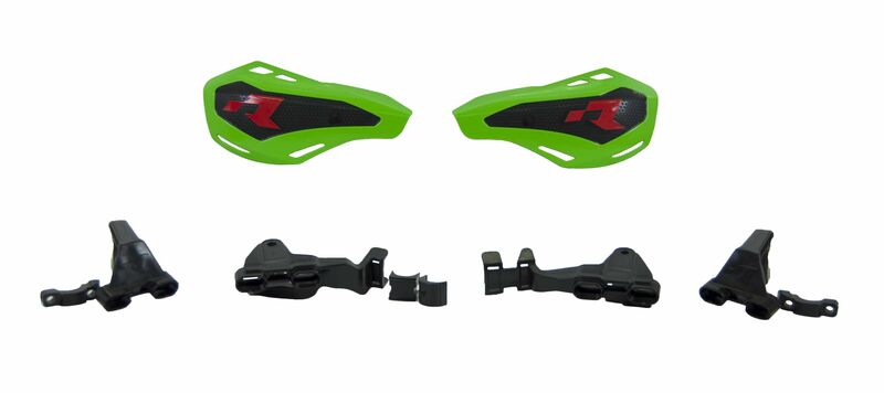 Tehnic de cursă HP1 Handguards Green Figura 3