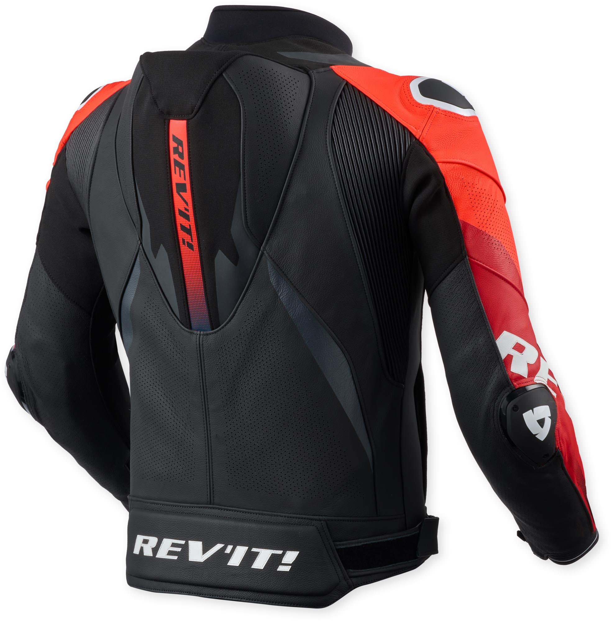 Revit Hyperspeed 3 Pro Motorcycle Leather Jacket black/red 52 Figure 2