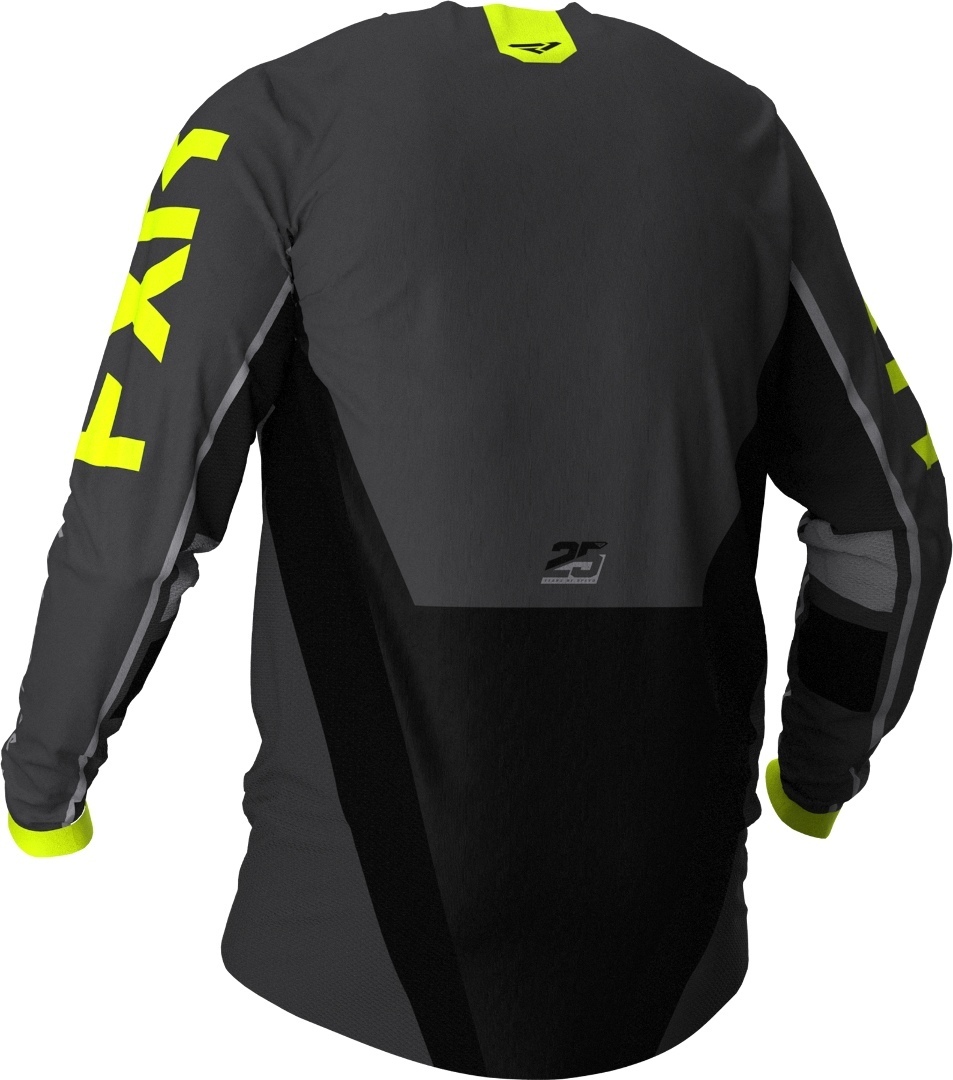 FXR Podium Off-Road MX Gear Motocross Jersey svart/grå/grön M Figur 2