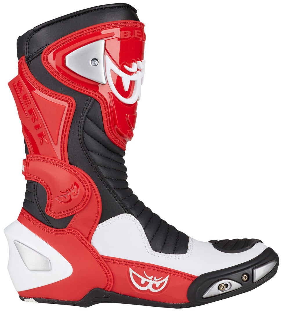 Berik Race-X Racing Motorcycle Boots red/white/black 39 Figure 2