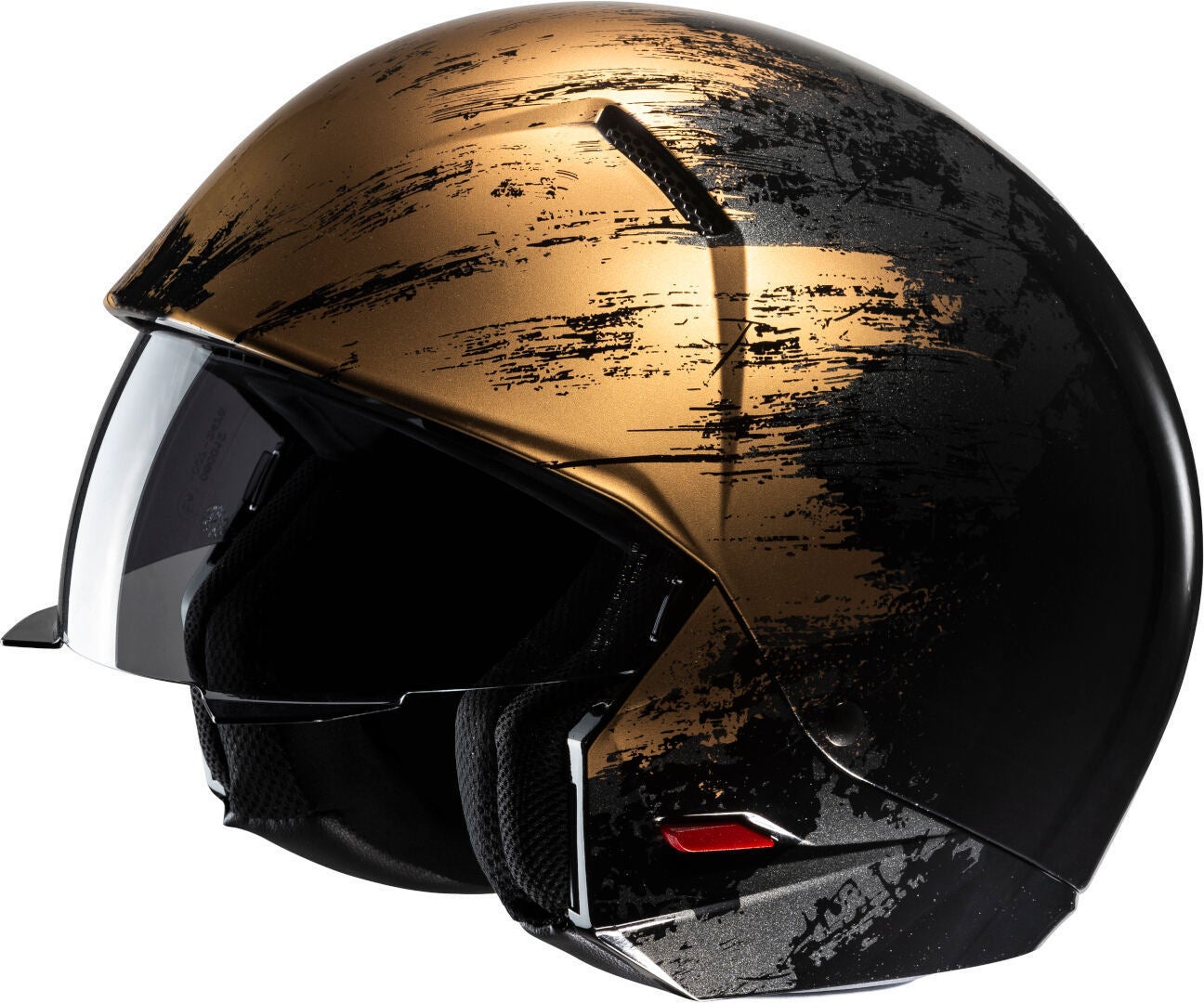 HJC i20 Furia Jethelm schwarz/bronze M (57/58) Abbildung 2