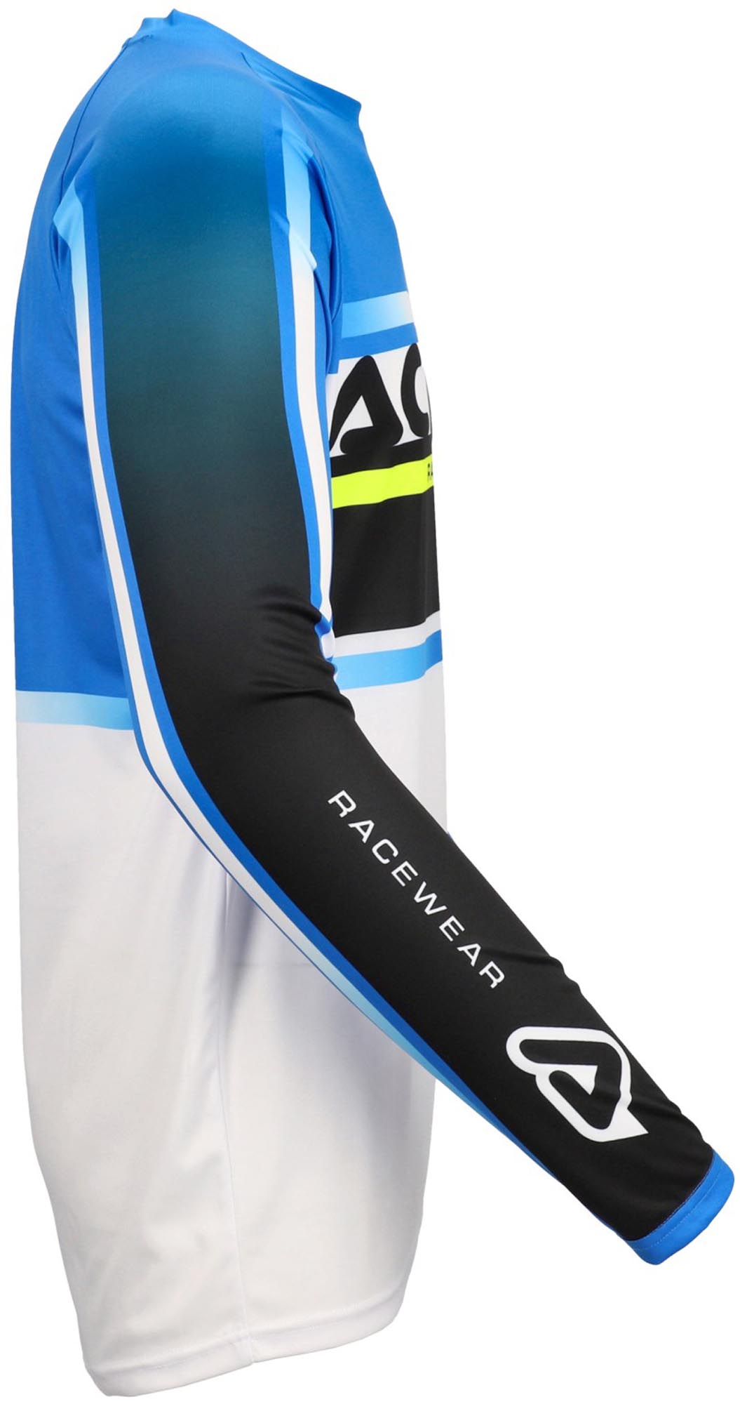 Acerbis MX Linear Lugo Tricou de motocross Albastru/Alb S Figura 4