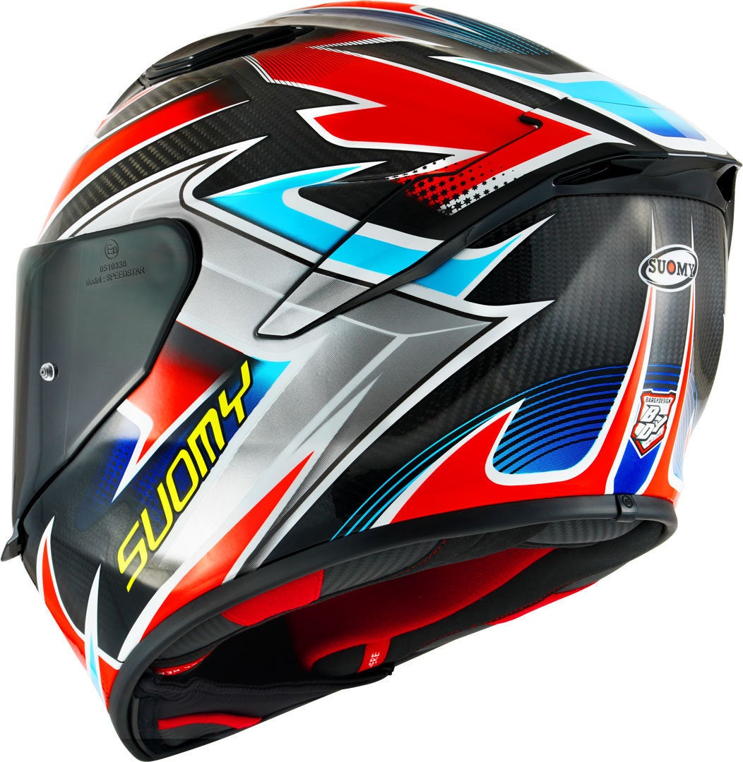 Suomy TX-Pro Flat Out 2023 Helm rood/zwart/wit XXL (63) Figuur 7