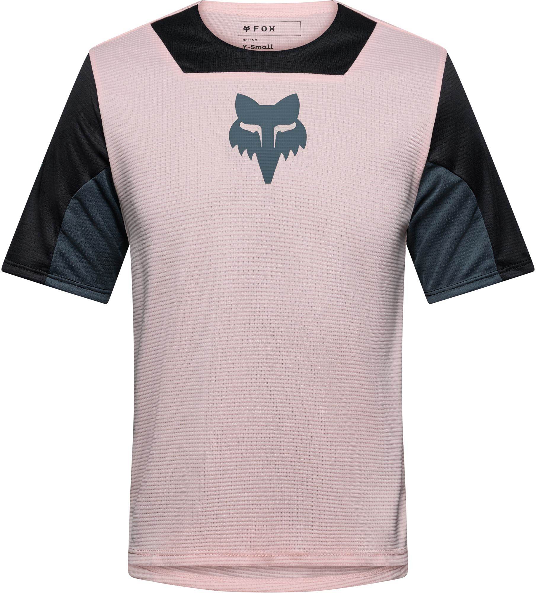 FOX Defend Creation Ungdoms cykeltrøje Pink YM Figur 1