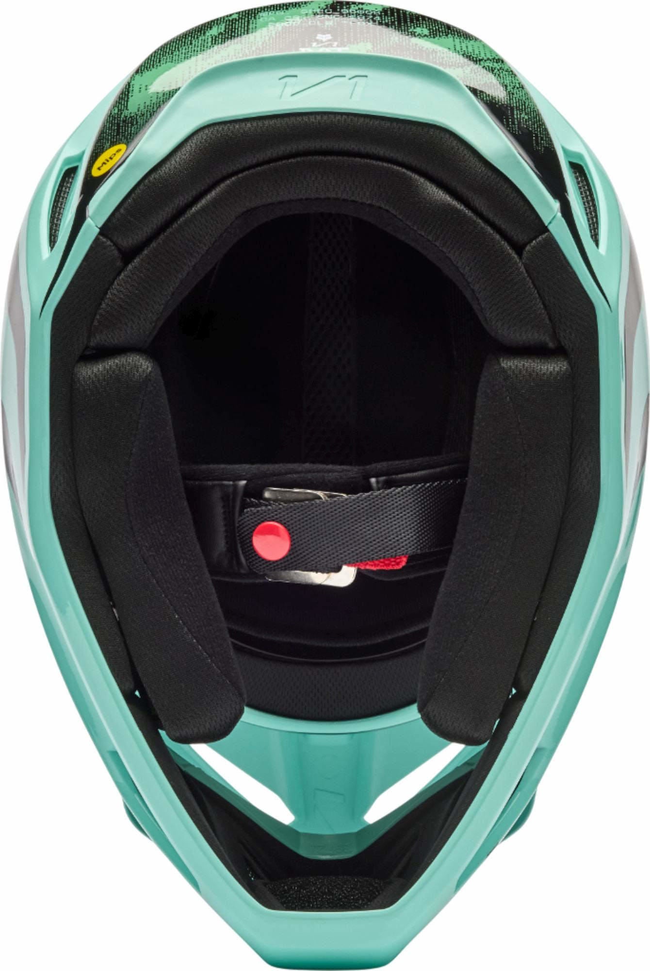 FOX V1 Kairos Casco da motocross nero/turchese M (57/58) Figura 6