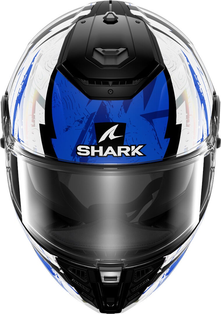 Shark Spartan RS Hibolt Přilba černý/bílý/modrý S (55/56) Obrázek 3