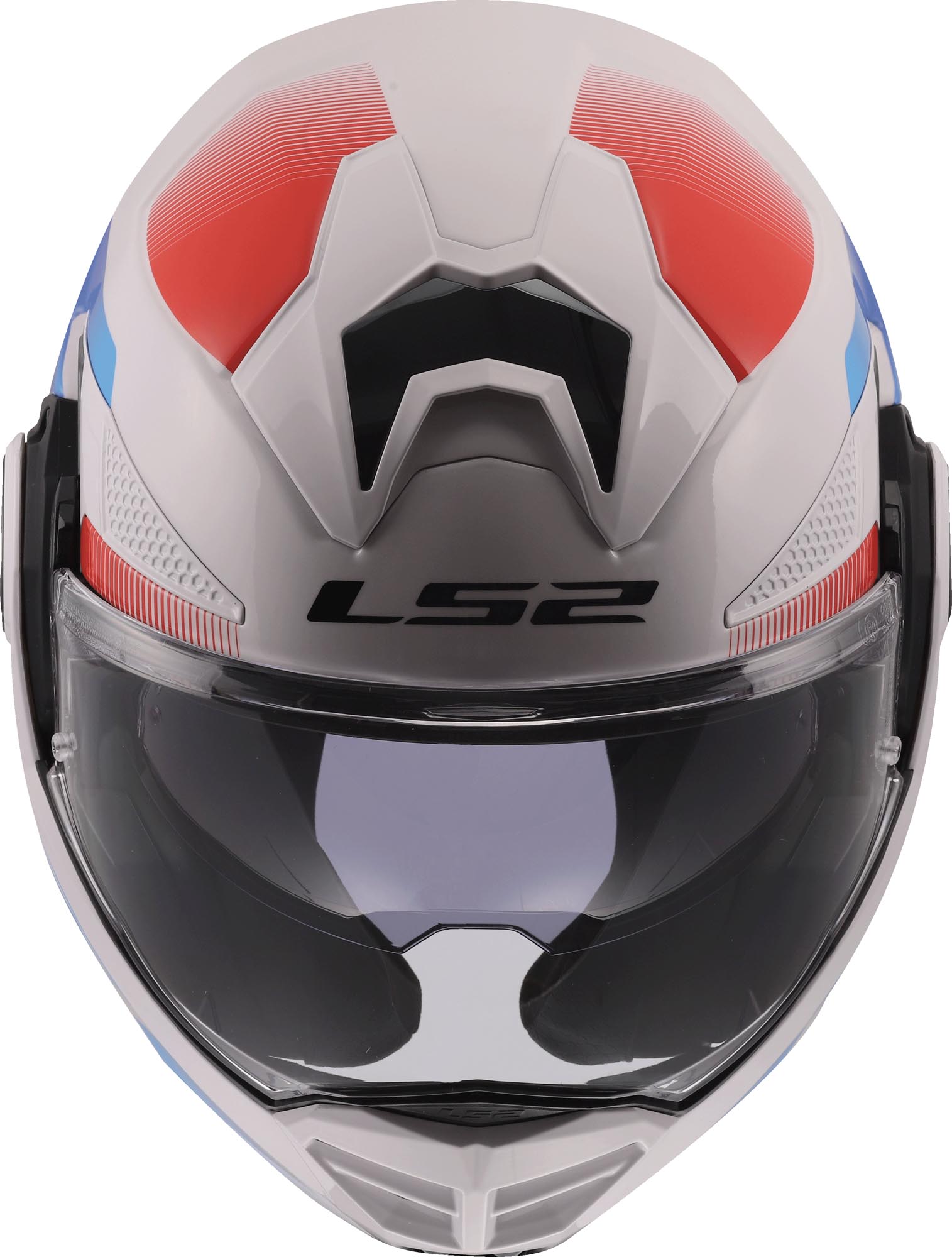 LS2 FF901 Advant X Nova Helm wit/blauw/rood M (57/58) Figuur 15