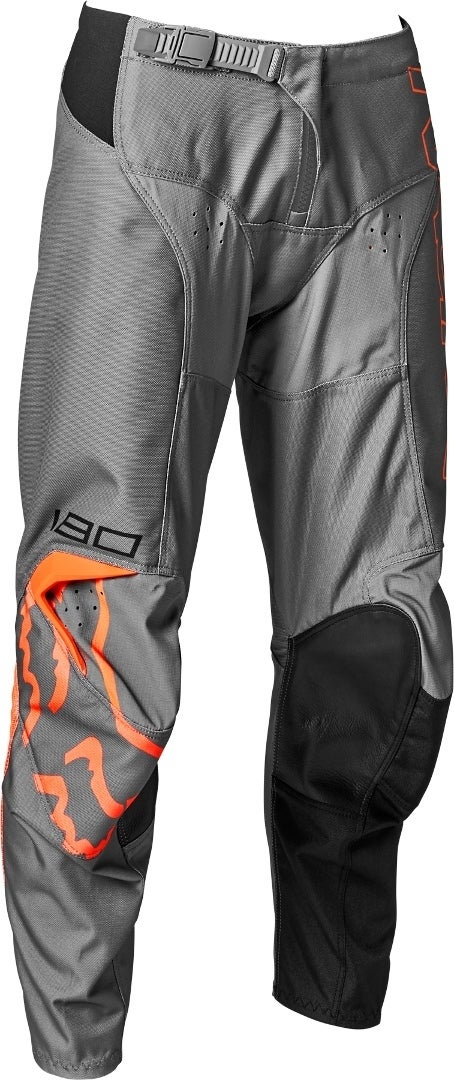 FOX 180 Skew Calças de Motocross Juvenil cinza/laranja 26 Figura 1